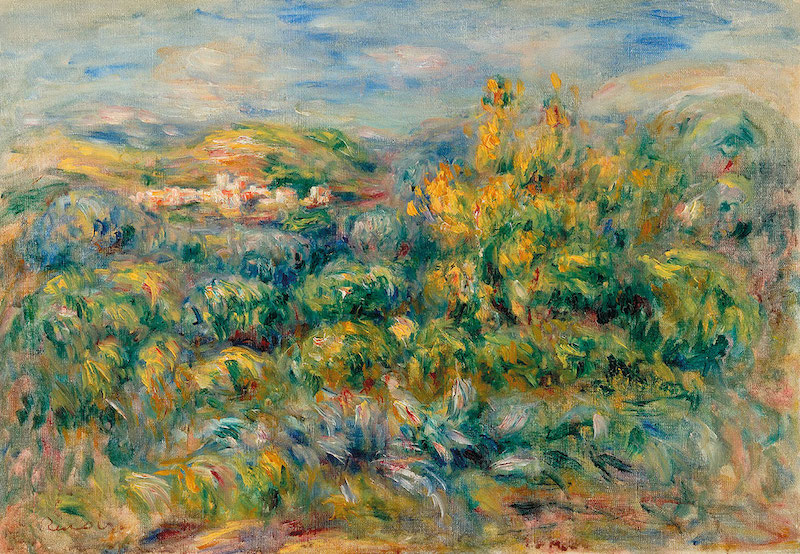 23RENOIR Paysage de Cagnes